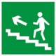 знак "Направление к эвакуационному выходу по лестнице вверх"
